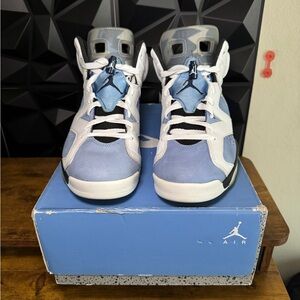 Jordan 6 Retro Unc White Size 11.5 Mens